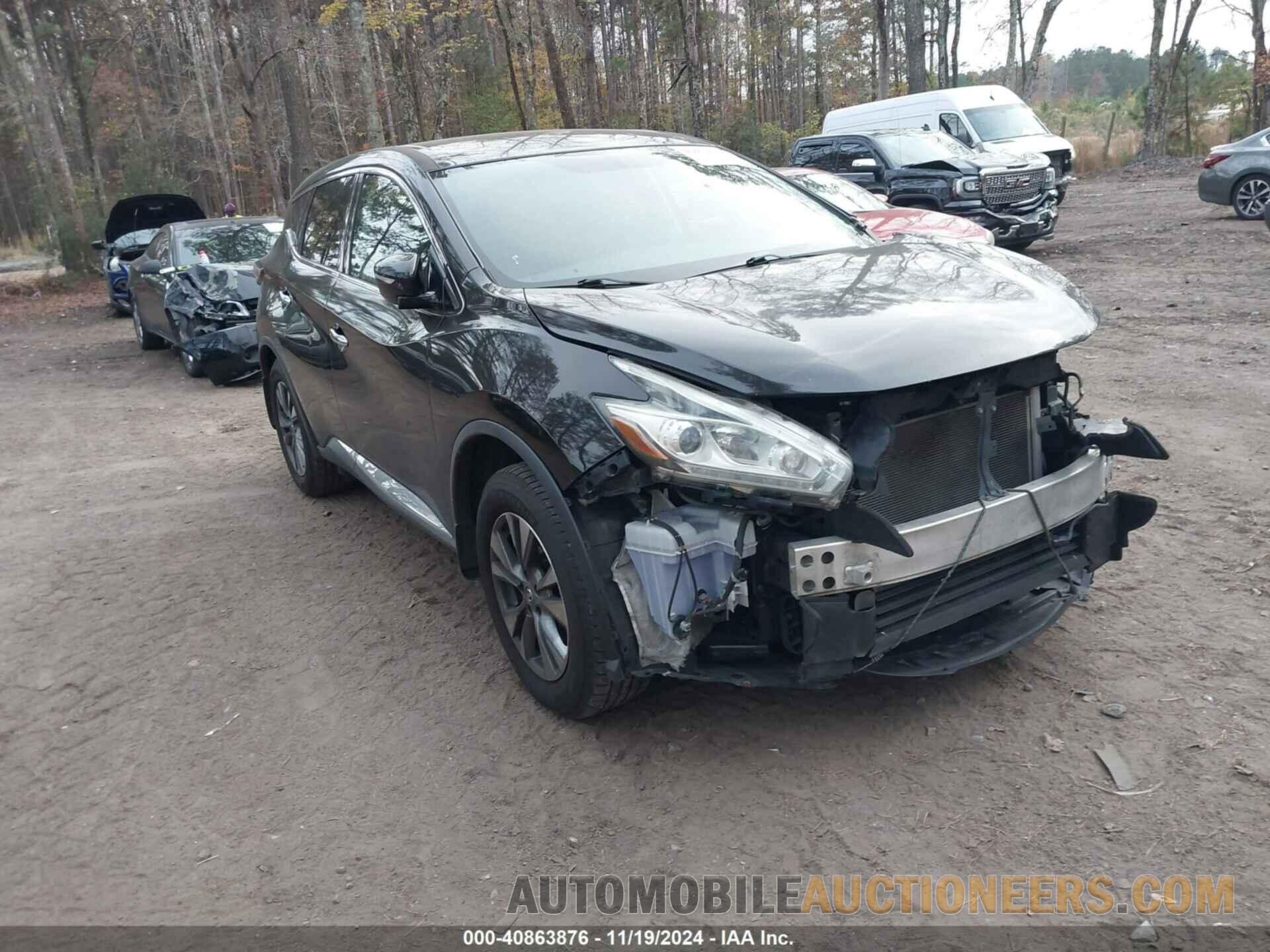 5N1AZ2MH7FN279881 NISSAN MURANO 2015