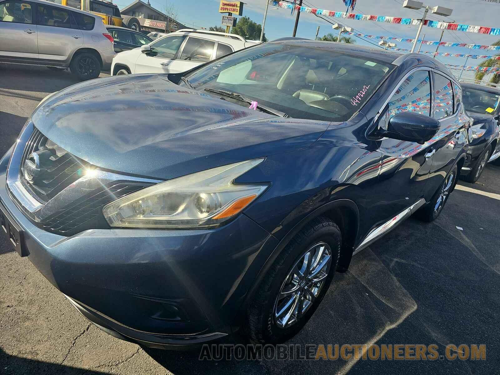 5N1AZ2MH7GN142747 Nissan Murano 2016