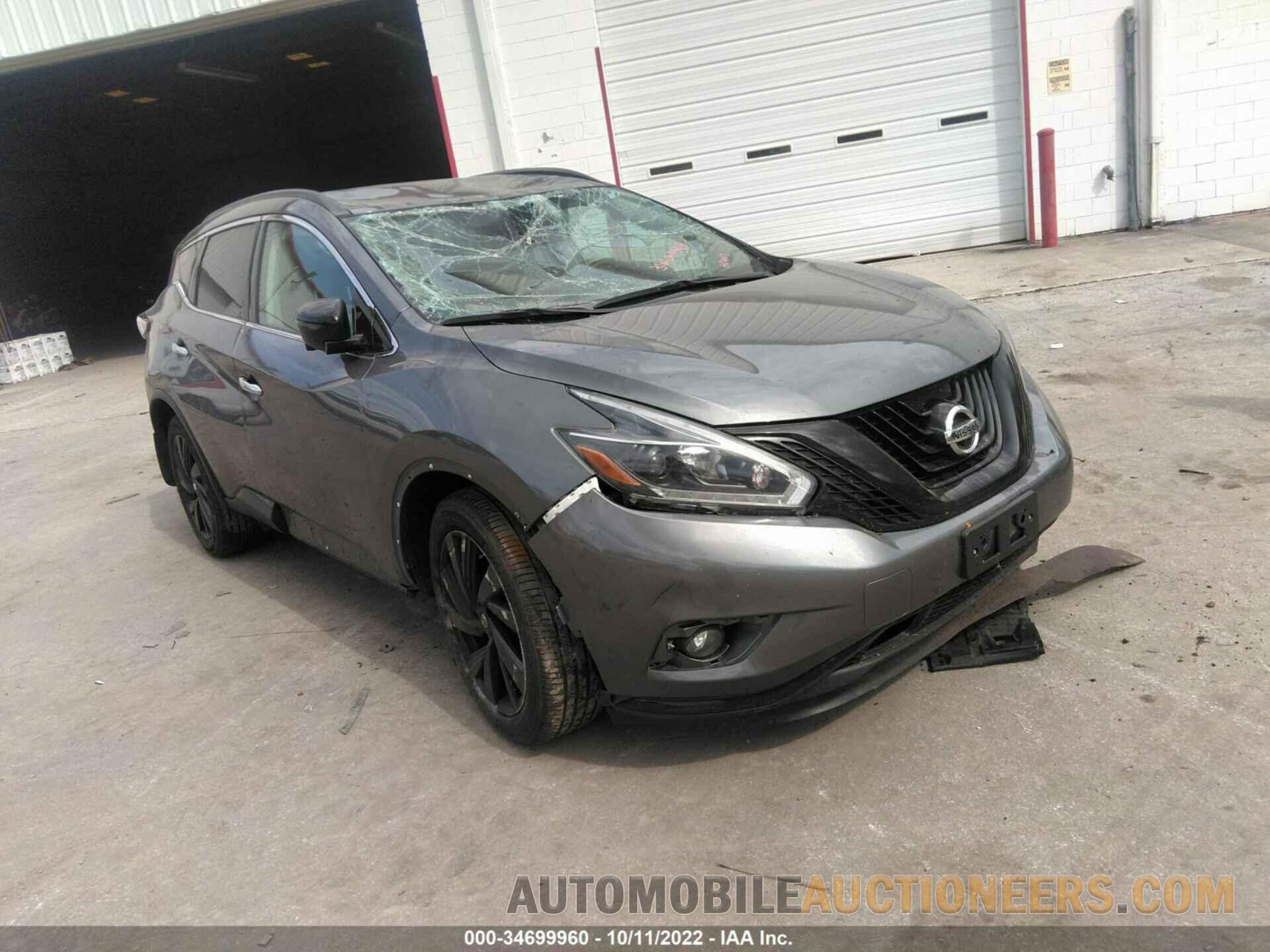 5N1AZ2MH7JN123090 NISSAN MURANO 2018