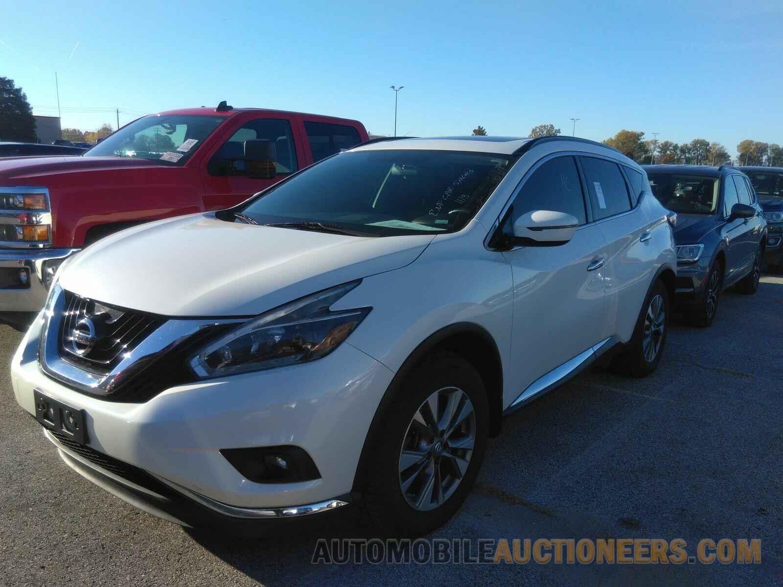 5N1AZ2MH7JN133831 Nissan Murano 2018