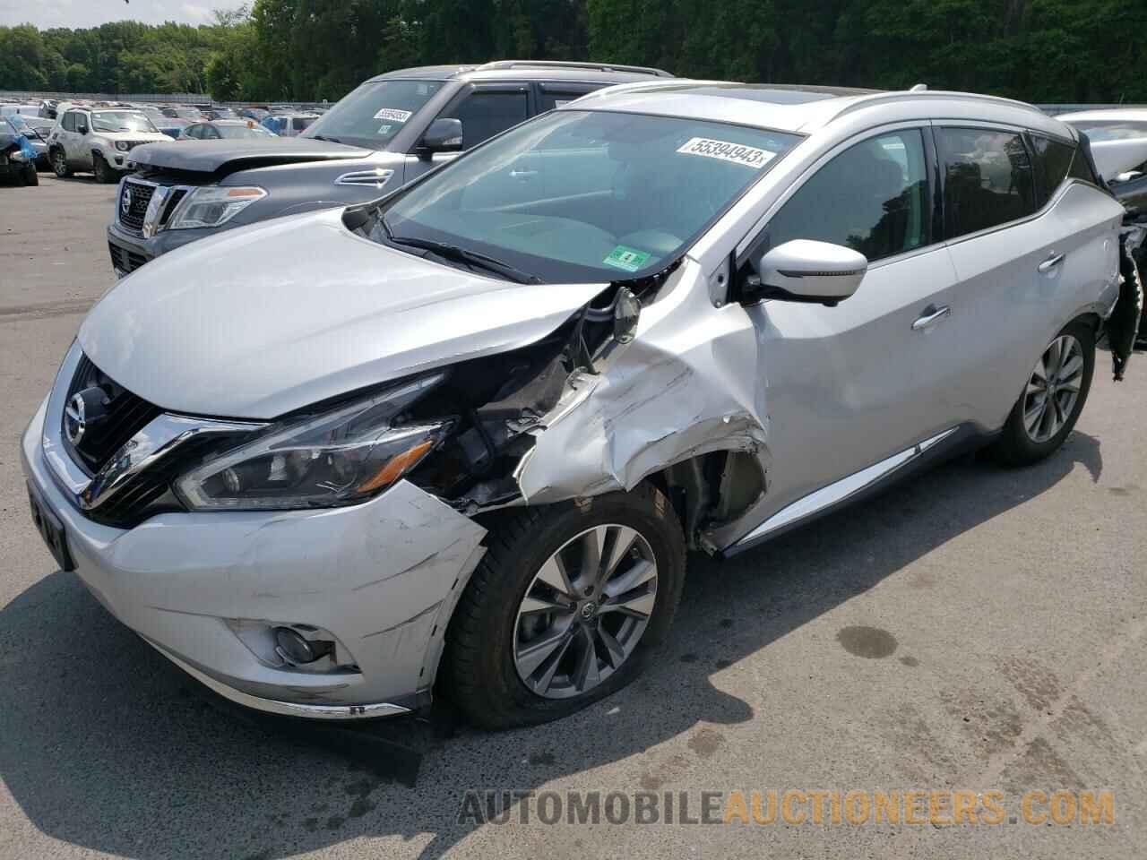 5N1AZ2MH7JN170474 NISSAN MURANO 2018