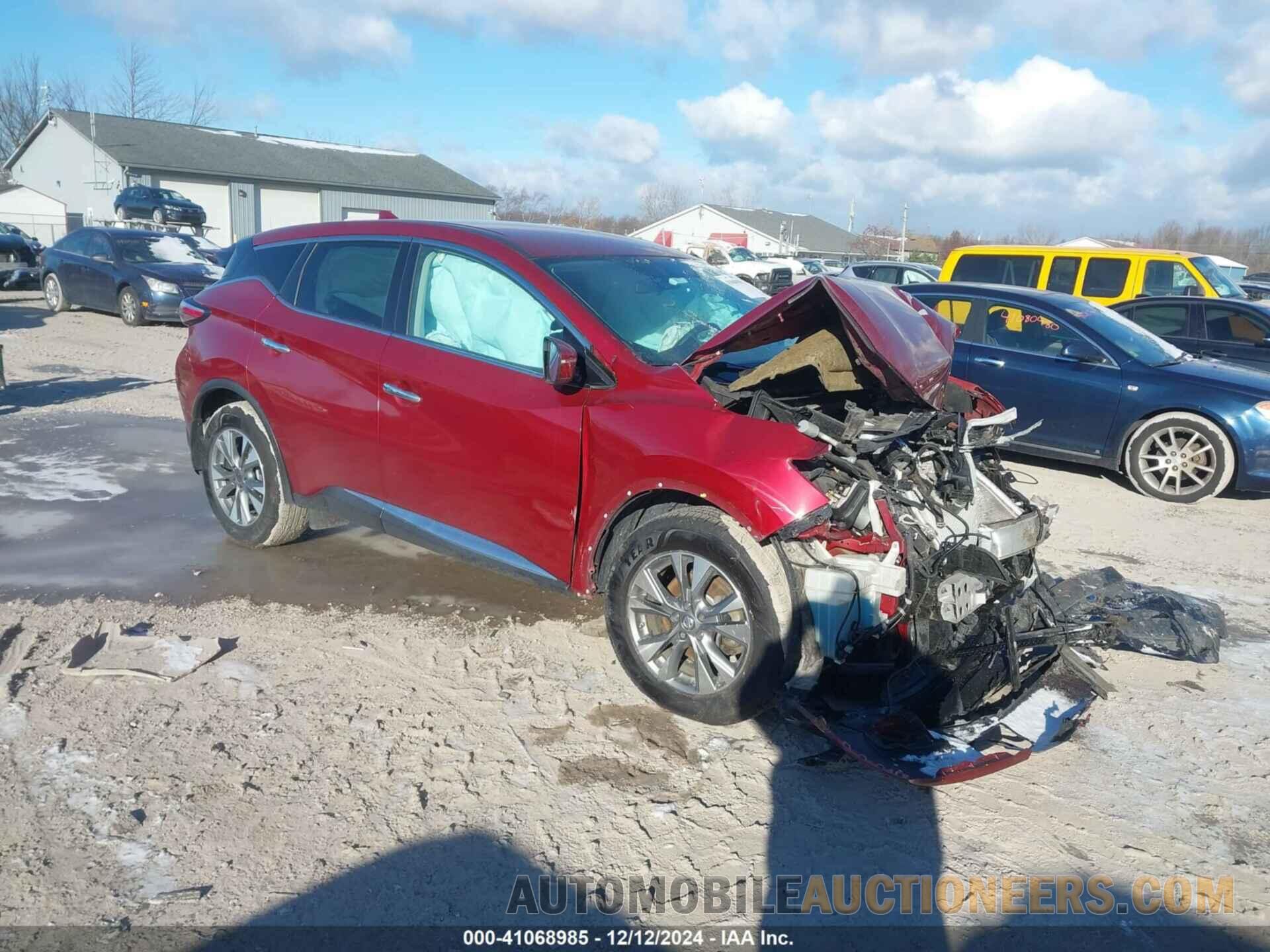 5N1AZ2MH7JN197562 NISSAN MURANO 2018