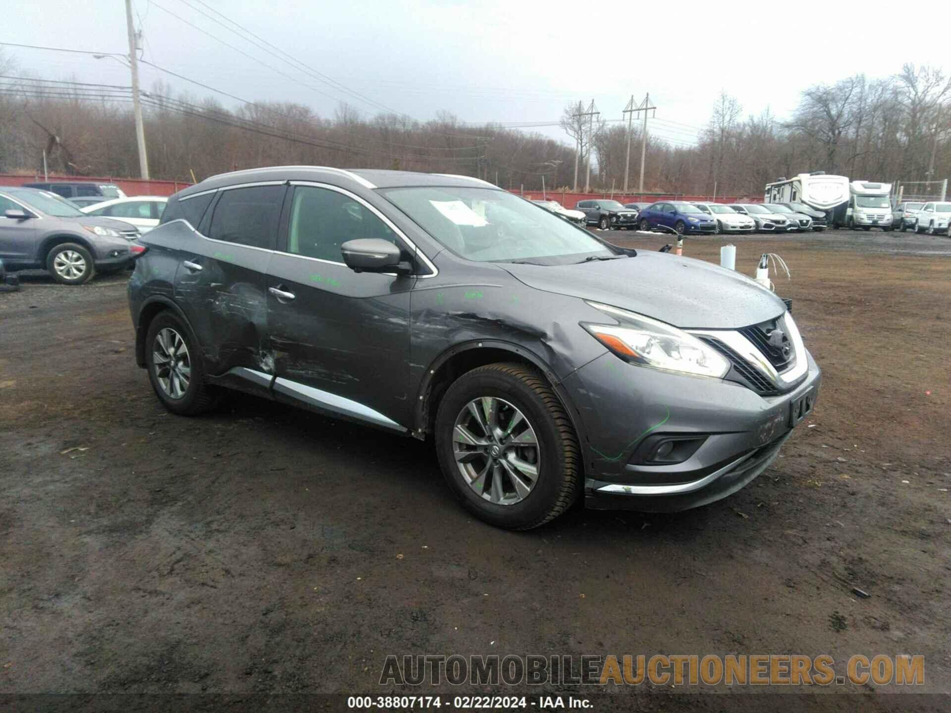 5N1AZ2MH8FN227451 NISSAN MURANO 2015