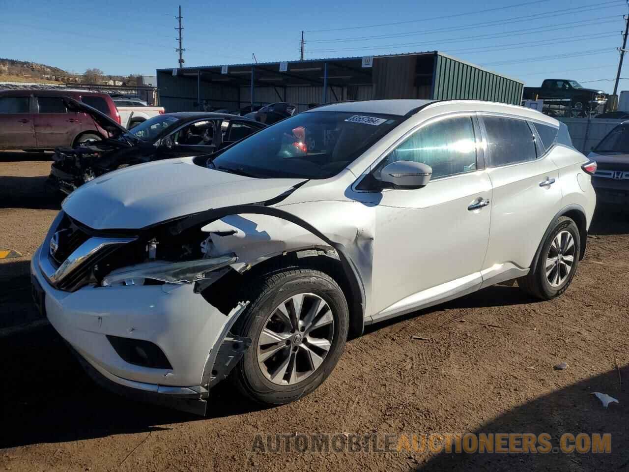 5N1AZ2MH8FN270753 NISSAN MURANO 2015