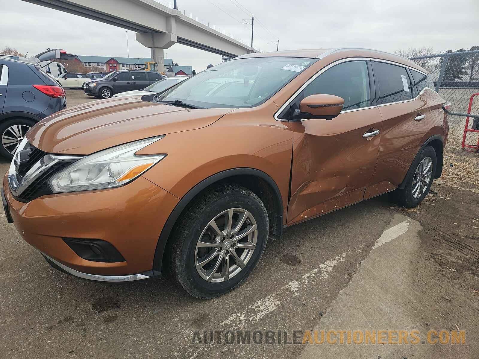 5N1AZ2MH8GN151781 Nissan Murano 2016