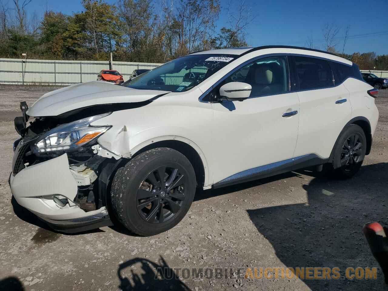 5N1AZ2MH8HN201659 NISSAN MURANO 2017