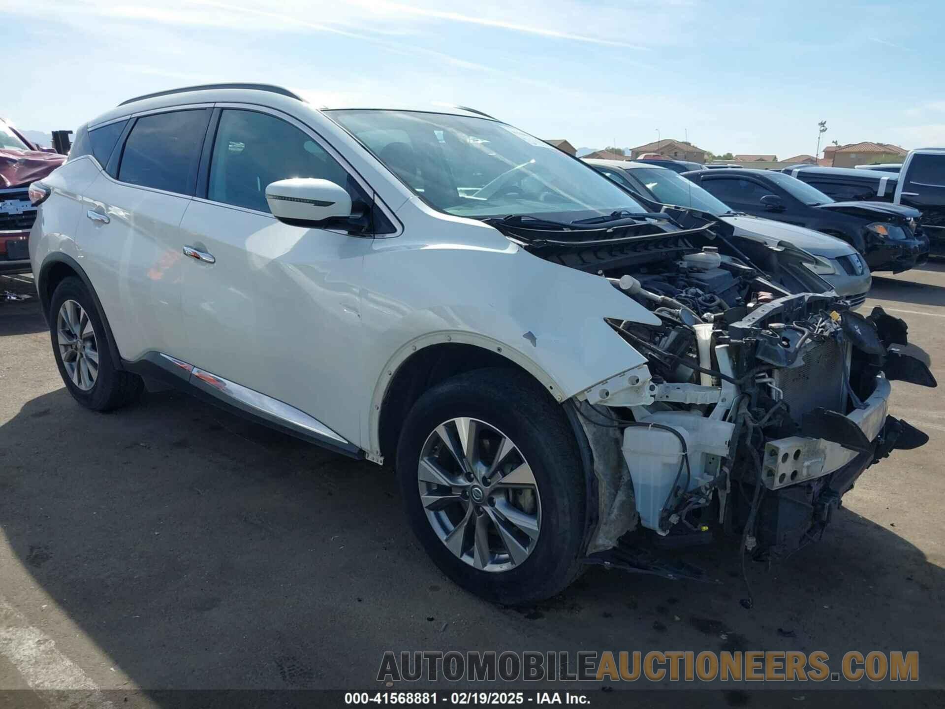 5N1AZ2MH8JN119775 NISSAN MURANO 2018