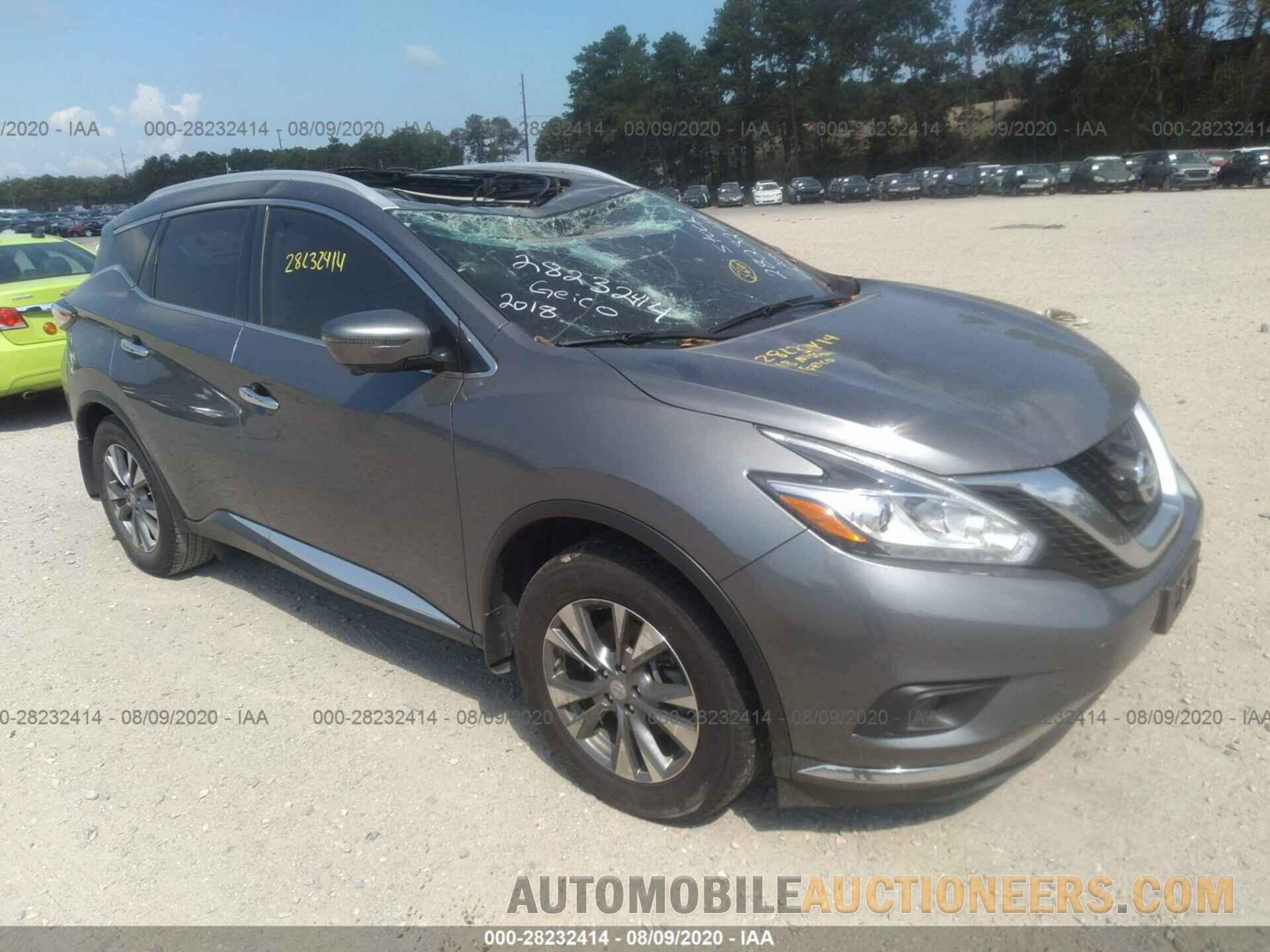 5N1AZ2MH8JN136723 NISSAN MURANO 2018