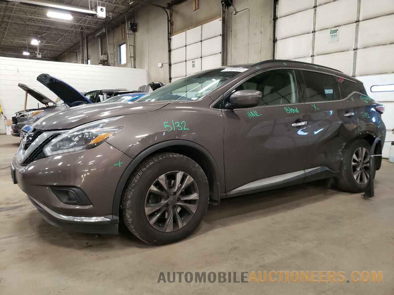 5N1AZ2MH8JN145762 NISSAN MURANO 2018