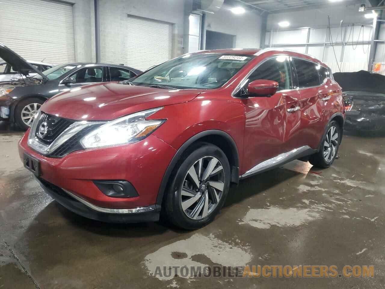 5N1AZ2MH8JN170452 NISSAN MURANO 2018