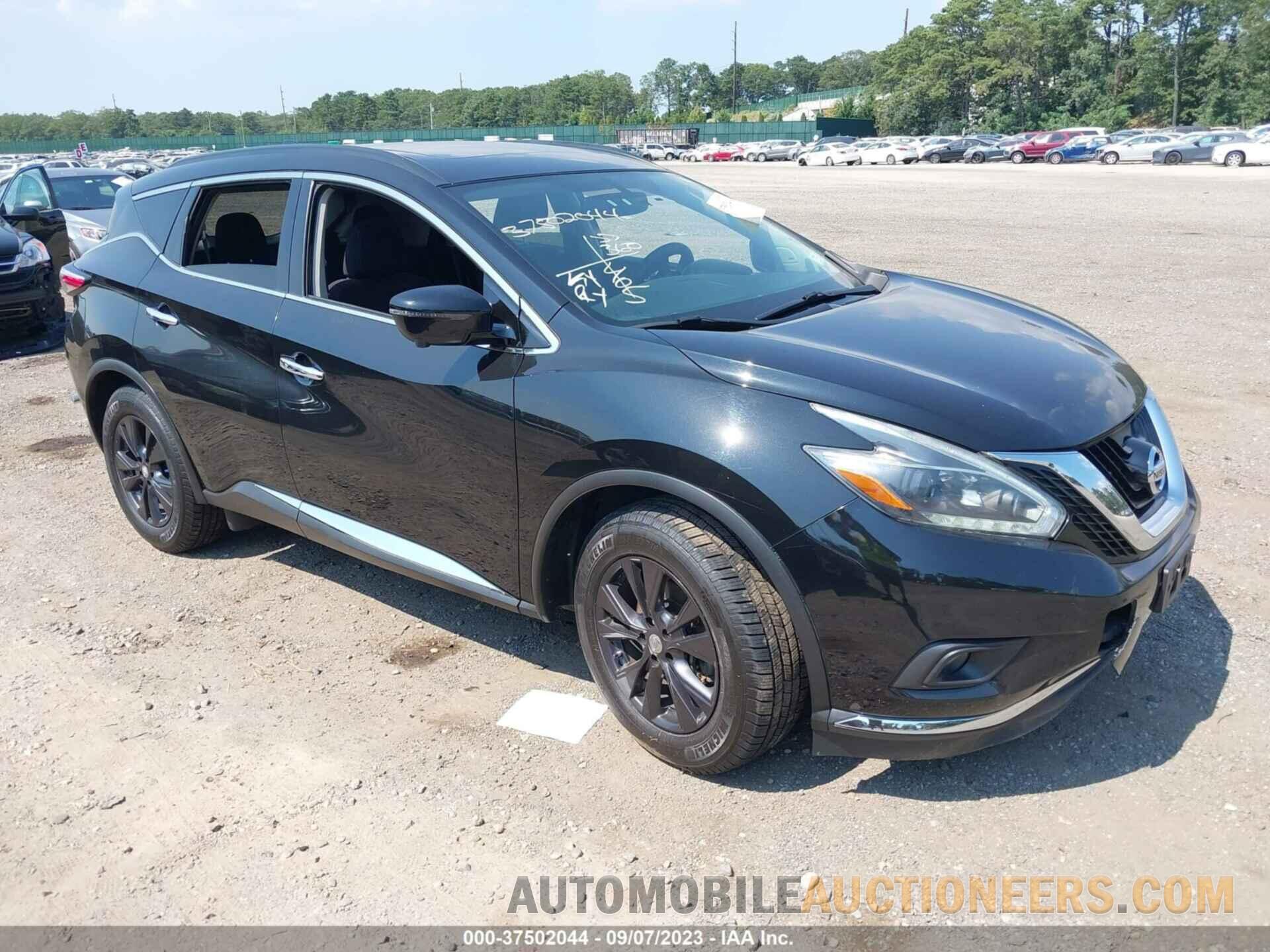 5N1AZ2MH8JN175831 NISSAN MURANO 2018