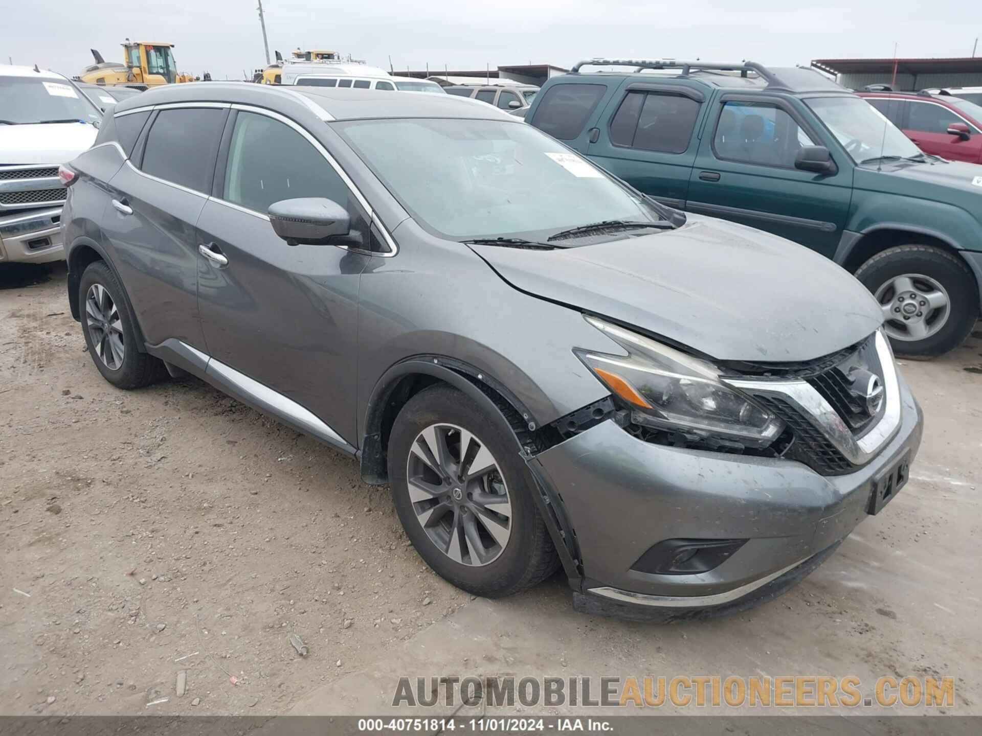 5N1AZ2MH8JN176090 NISSAN MURANO 2018