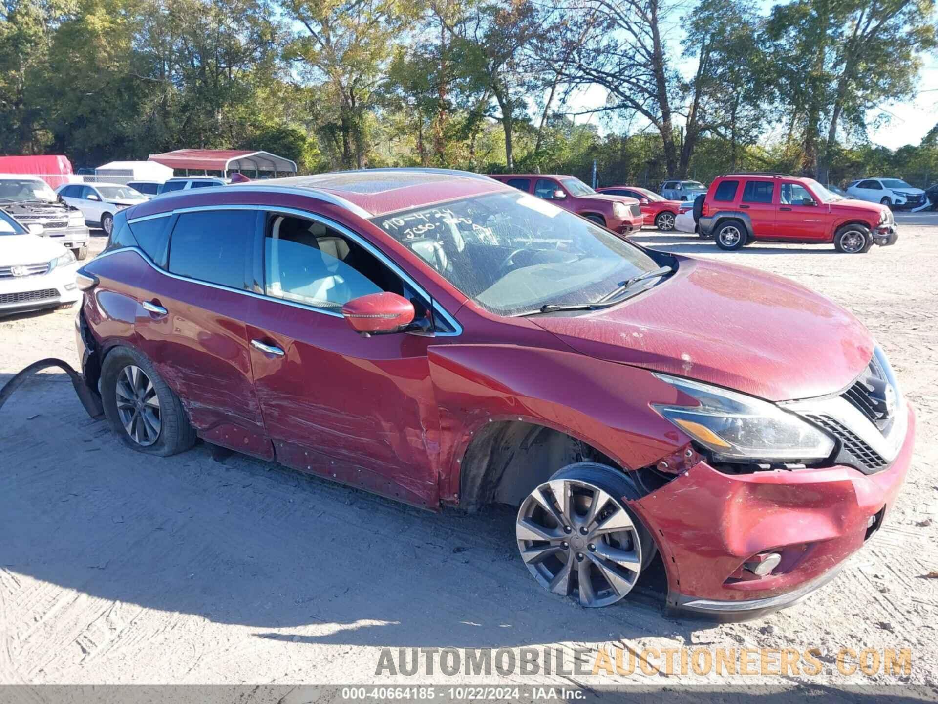 5N1AZ2MH8JN185372 NISSAN MURANO 2018