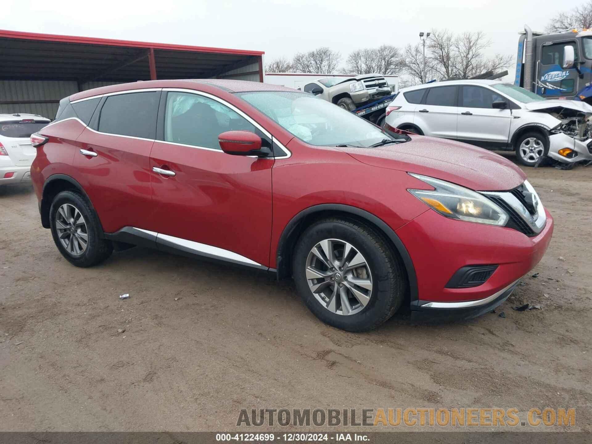 5N1AZ2MH8JN186201 NISSAN MURANO 2018