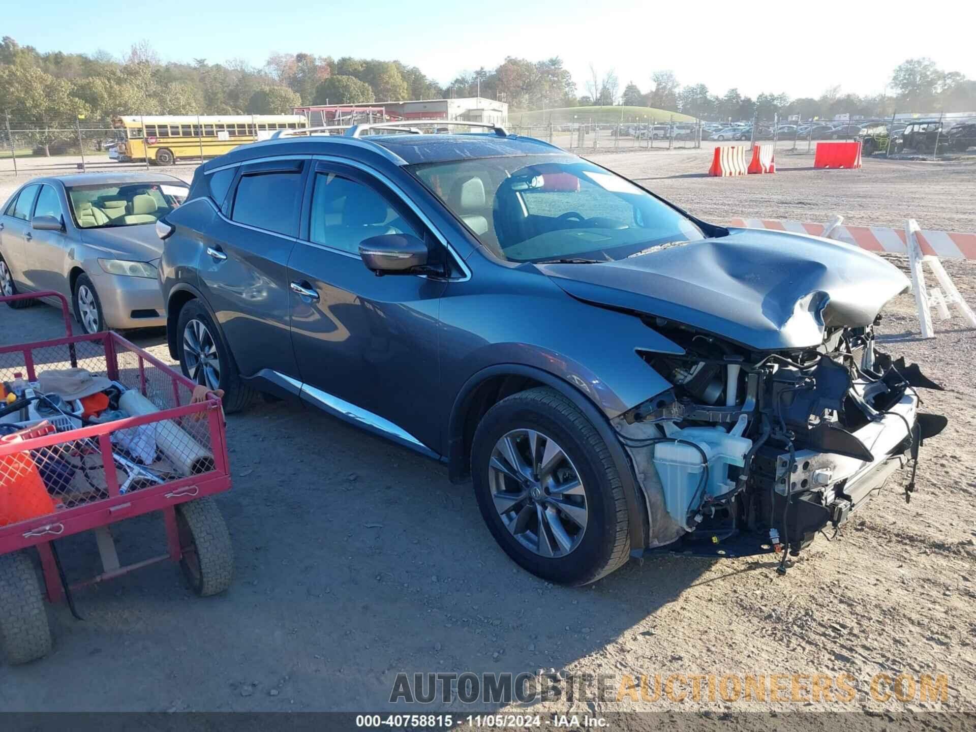 5N1AZ2MH9FN220041 NISSAN MURANO 2015