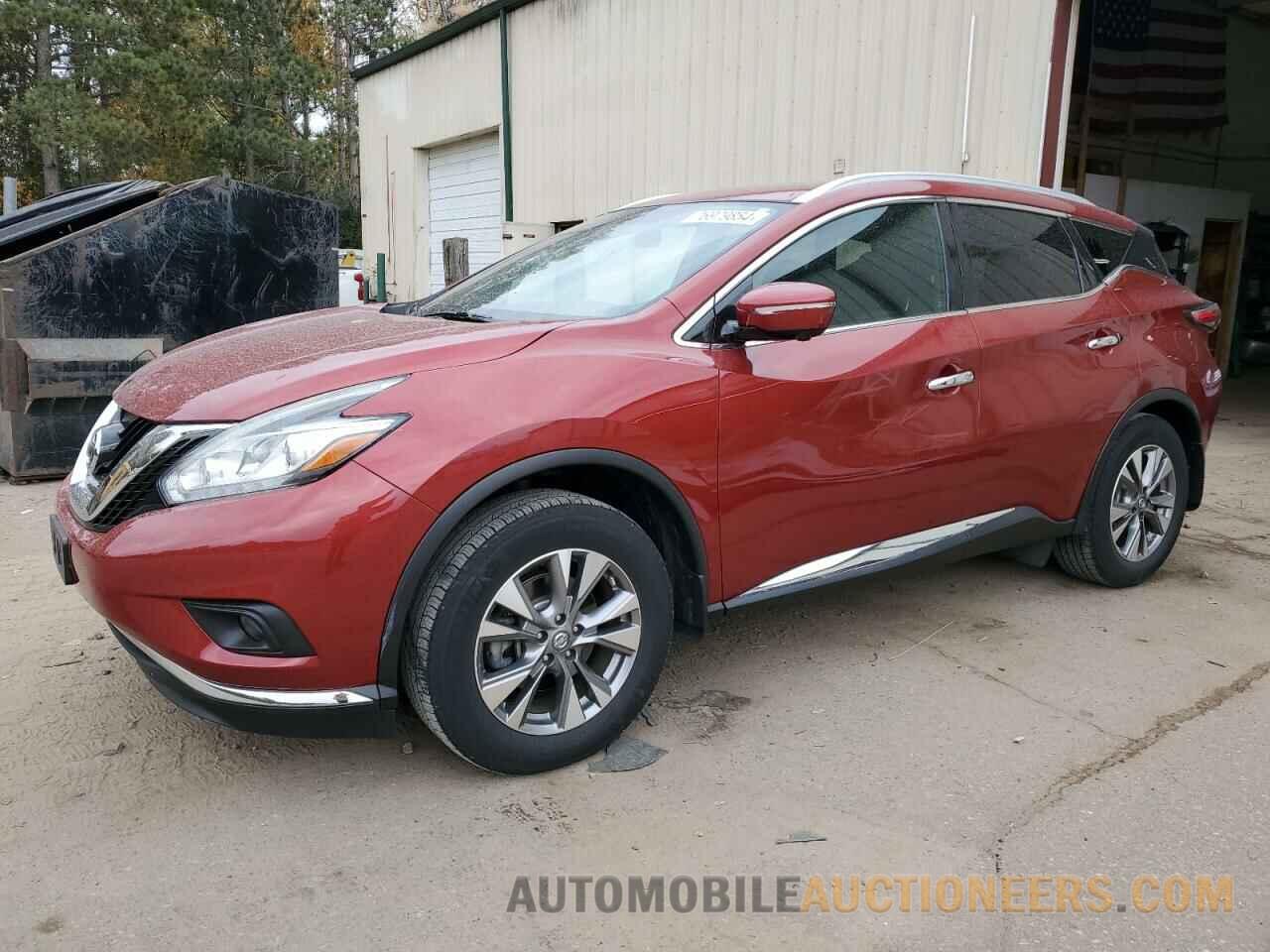 5N1AZ2MH9FN243500 NISSAN MURANO 2015