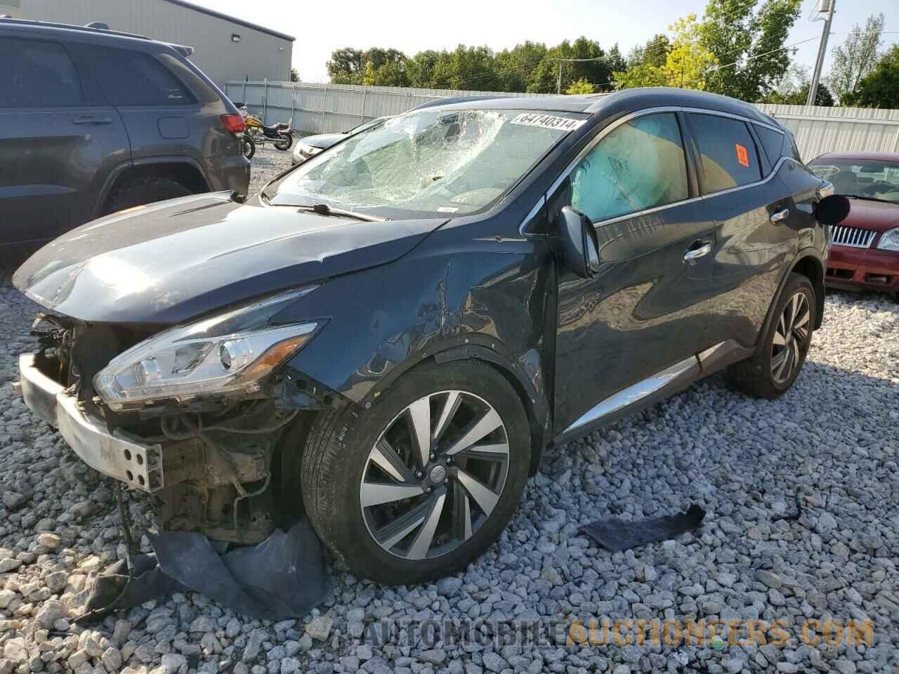 5N1AZ2MH9FN270468 NISSAN MURANO 2015