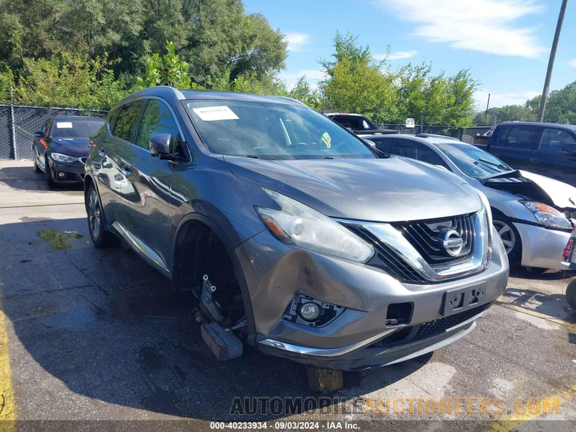 5N1AZ2MH9FN286945 NISSAN MURANO 2015