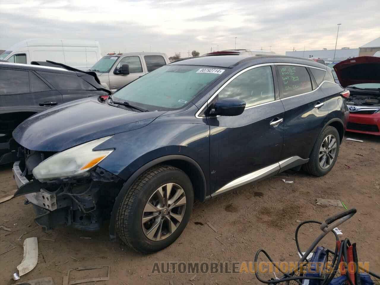 5N1AZ2MH9GN125898 NISSAN MURANO 2016