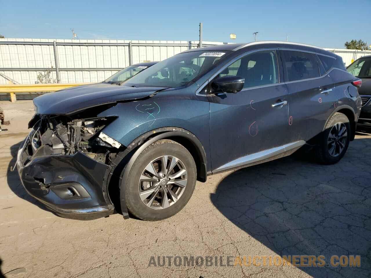 5N1AZ2MH9HN123022 NISSAN MURANO 2017