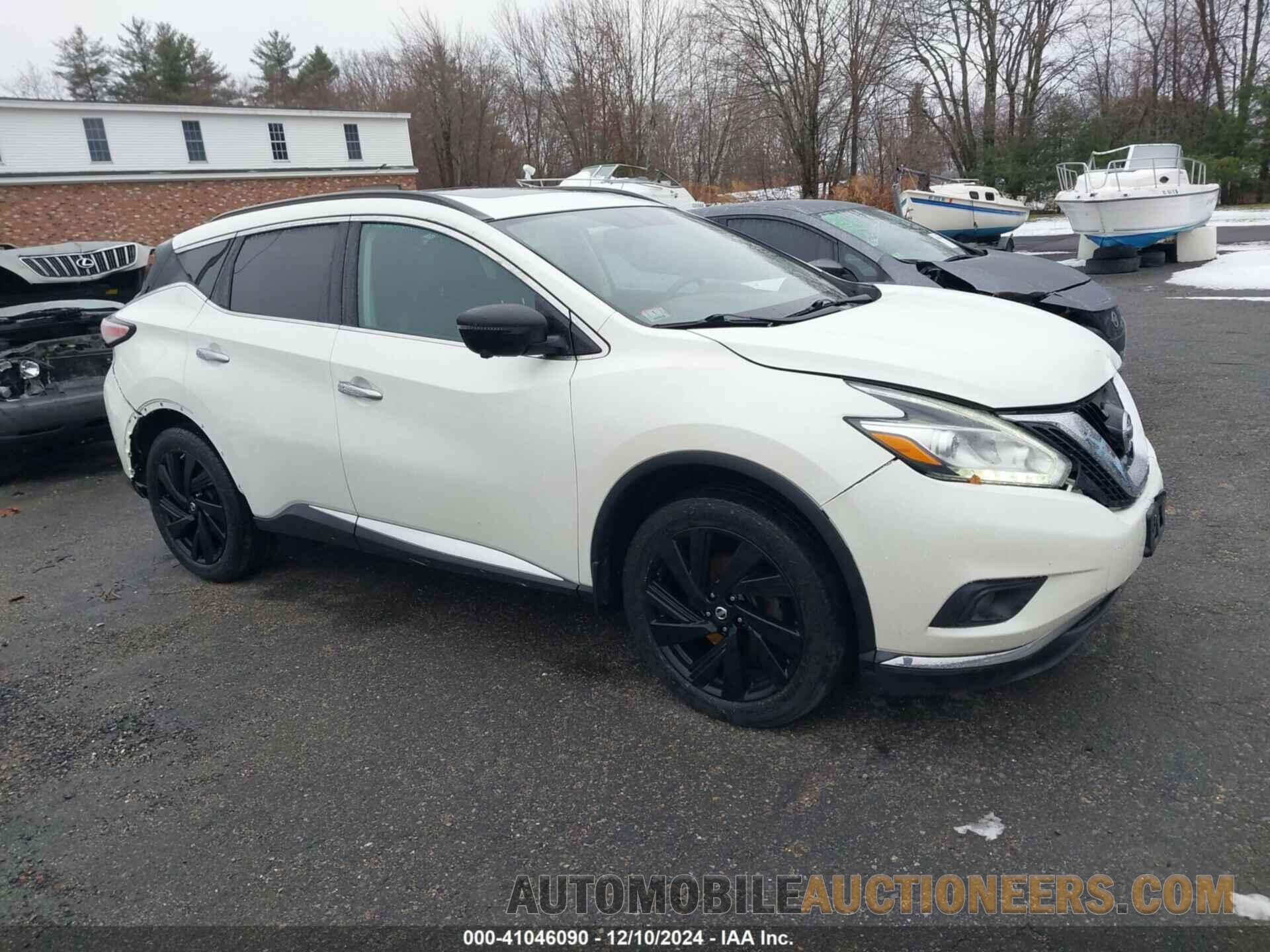 5N1AZ2MH9HN184032 NISSAN MURANO 2017