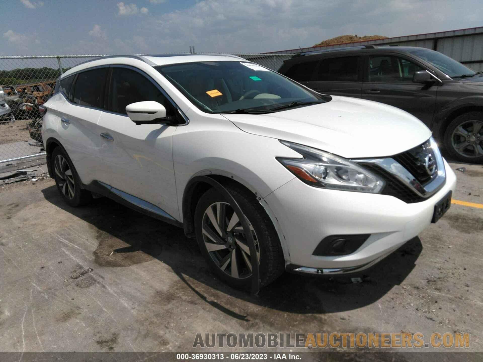 5N1AZ2MH9JN105335 NISSAN MURANO 2018