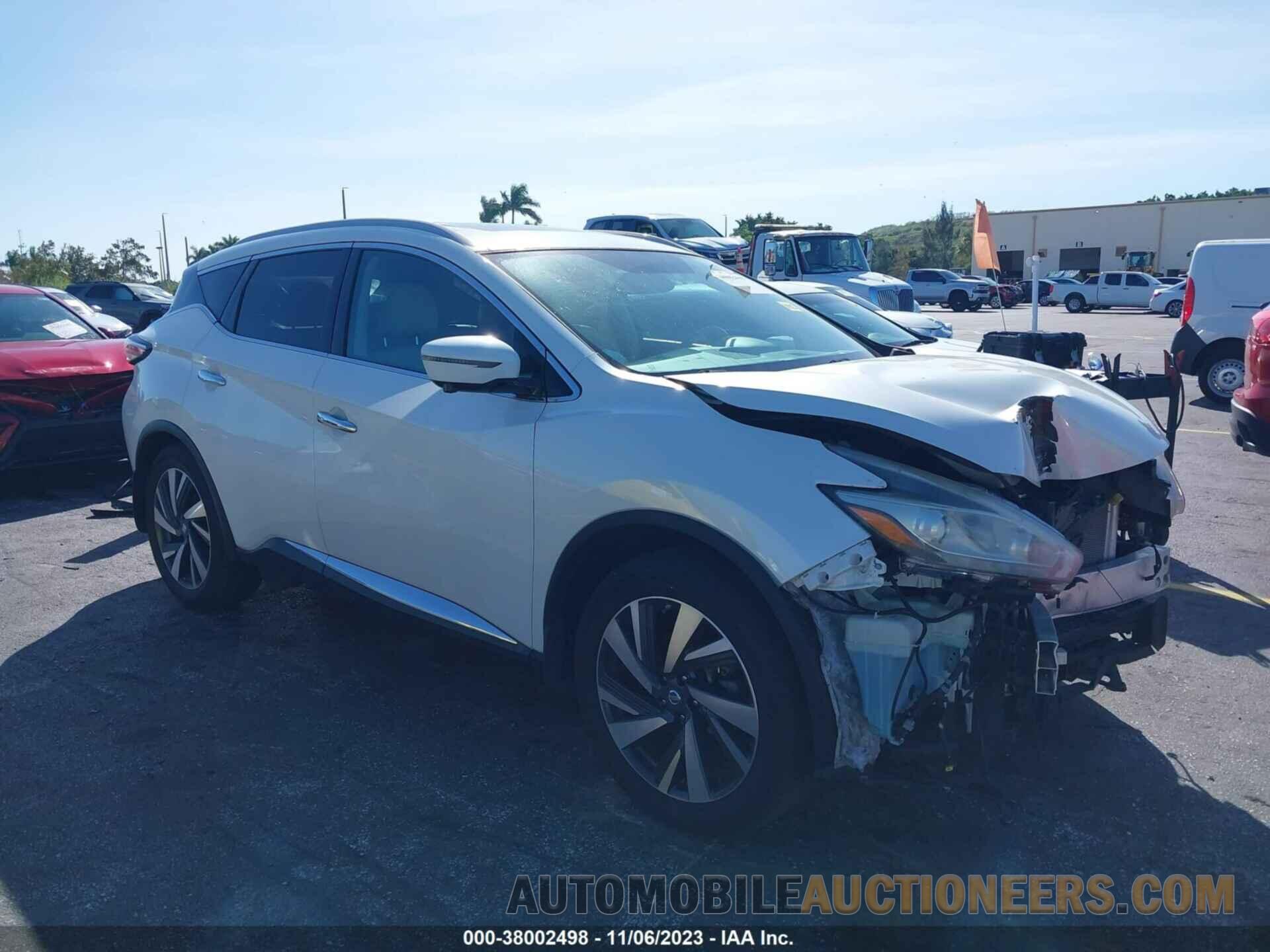 5N1AZ2MH9JN117100 NISSAN MURANO 2018