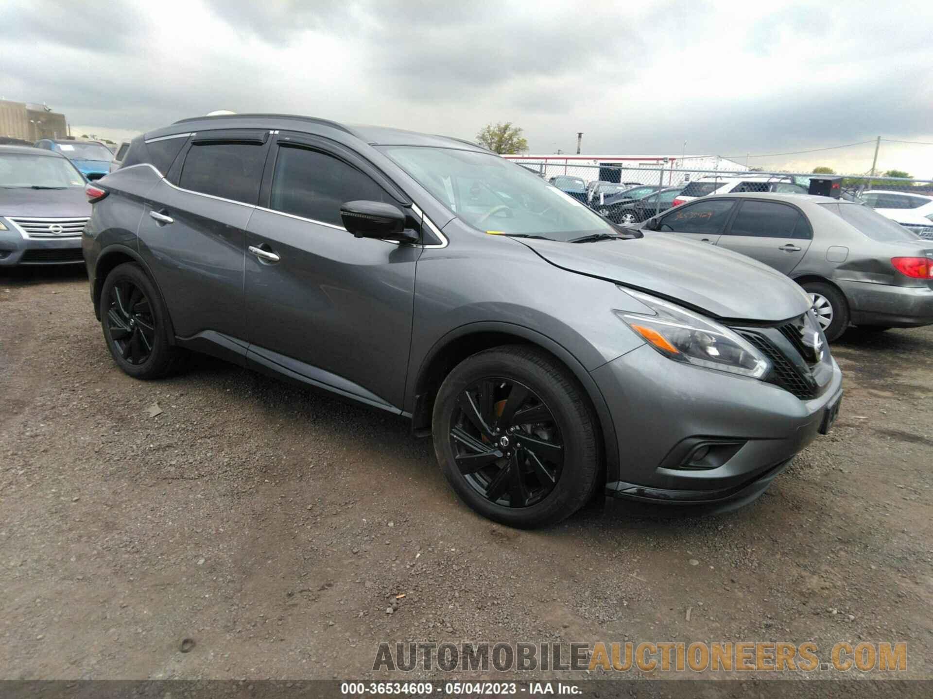 5N1AZ2MH9JN119333 NISSAN MURANO 2018