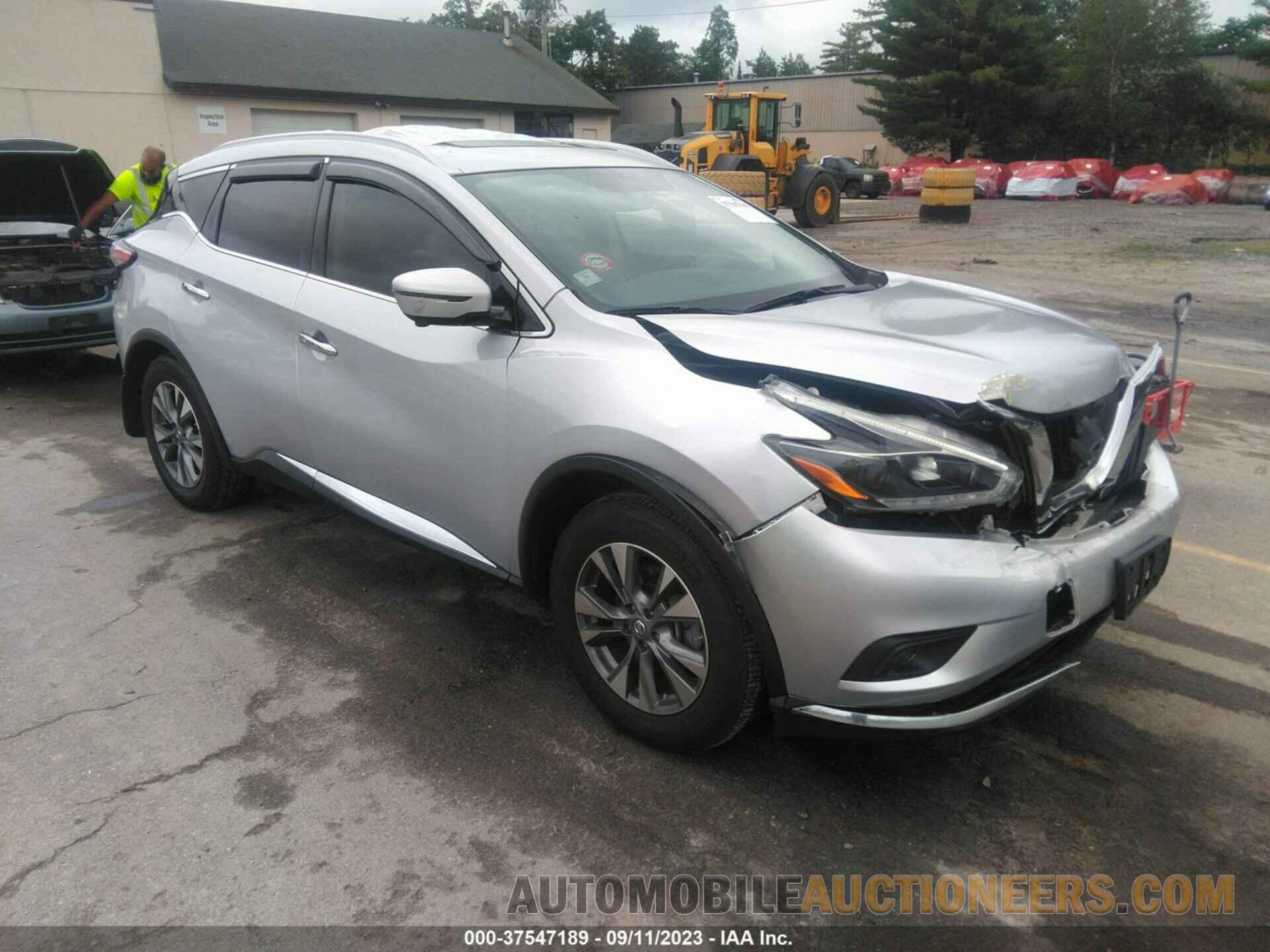 5N1AZ2MH9JN183842 NISSAN MURANO 2018