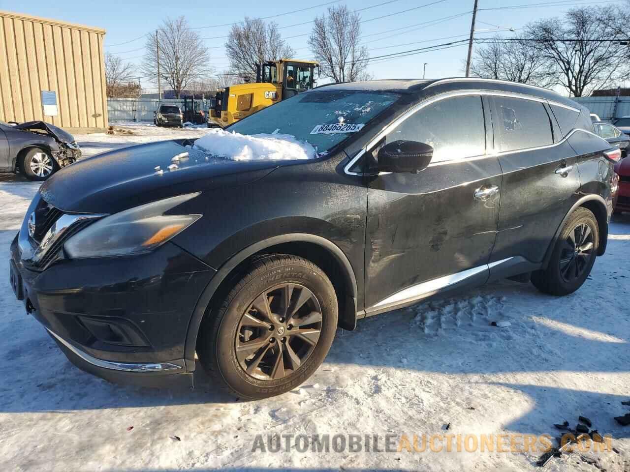 5N1AZ2MH9JN201501 NISSAN MURANO 2018