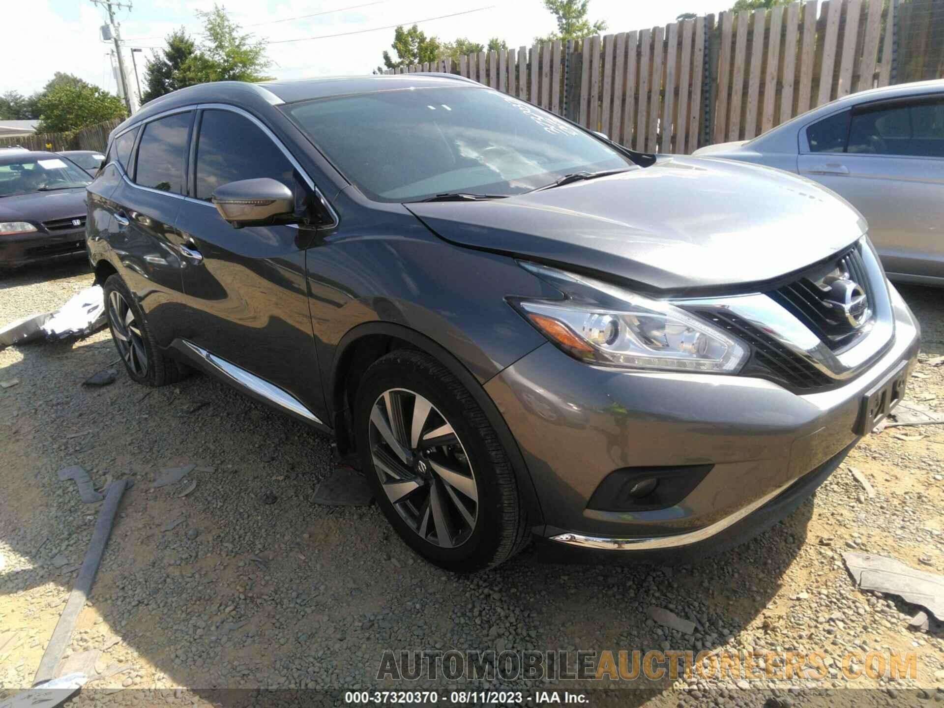 5N1AZ2MH9JN202468 NISSAN MURANO 2018