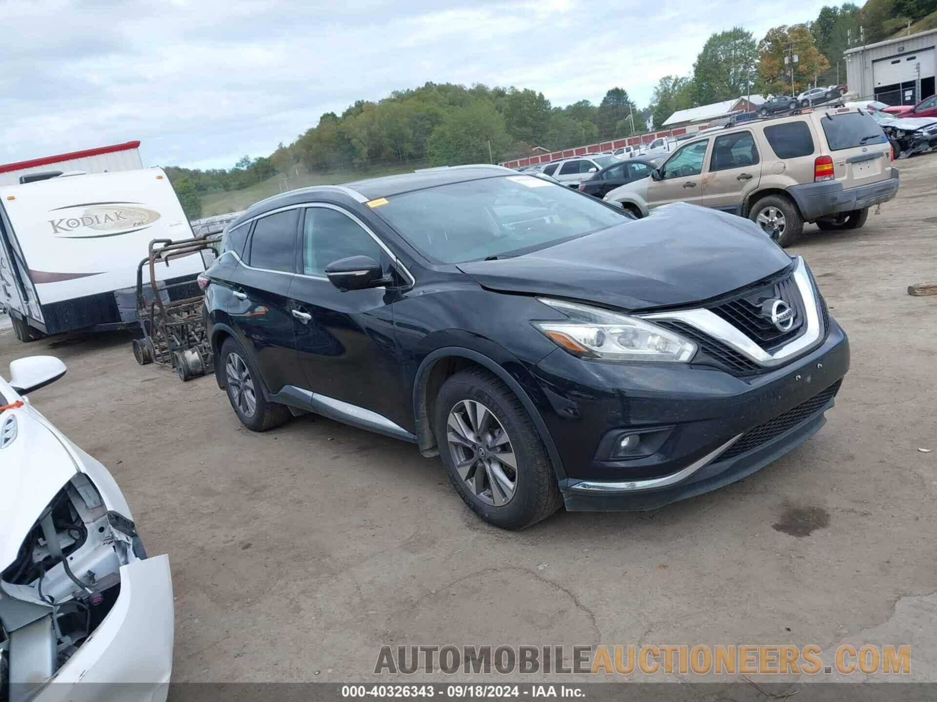 5N1AZ2MHXFN243439 NISSAN MURANO 2015