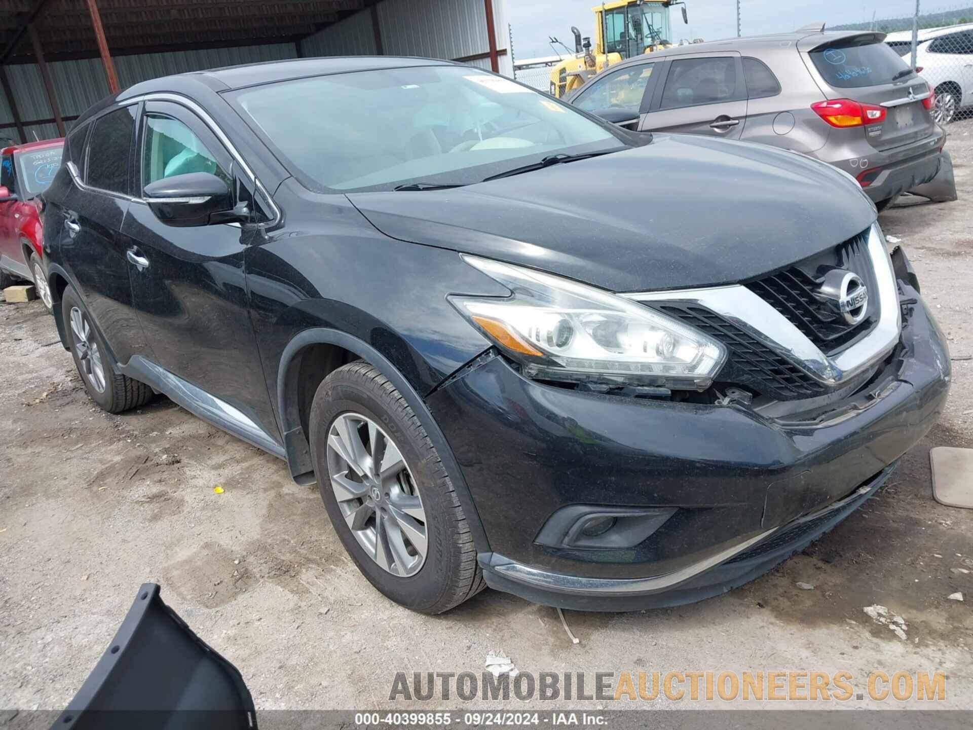 5N1AZ2MHXFN247605 NISSAN MURANO 2015