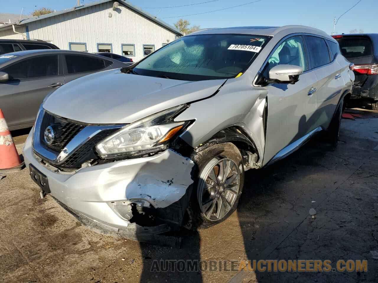 5N1AZ2MHXFN252481 NISSAN MURANO 2015