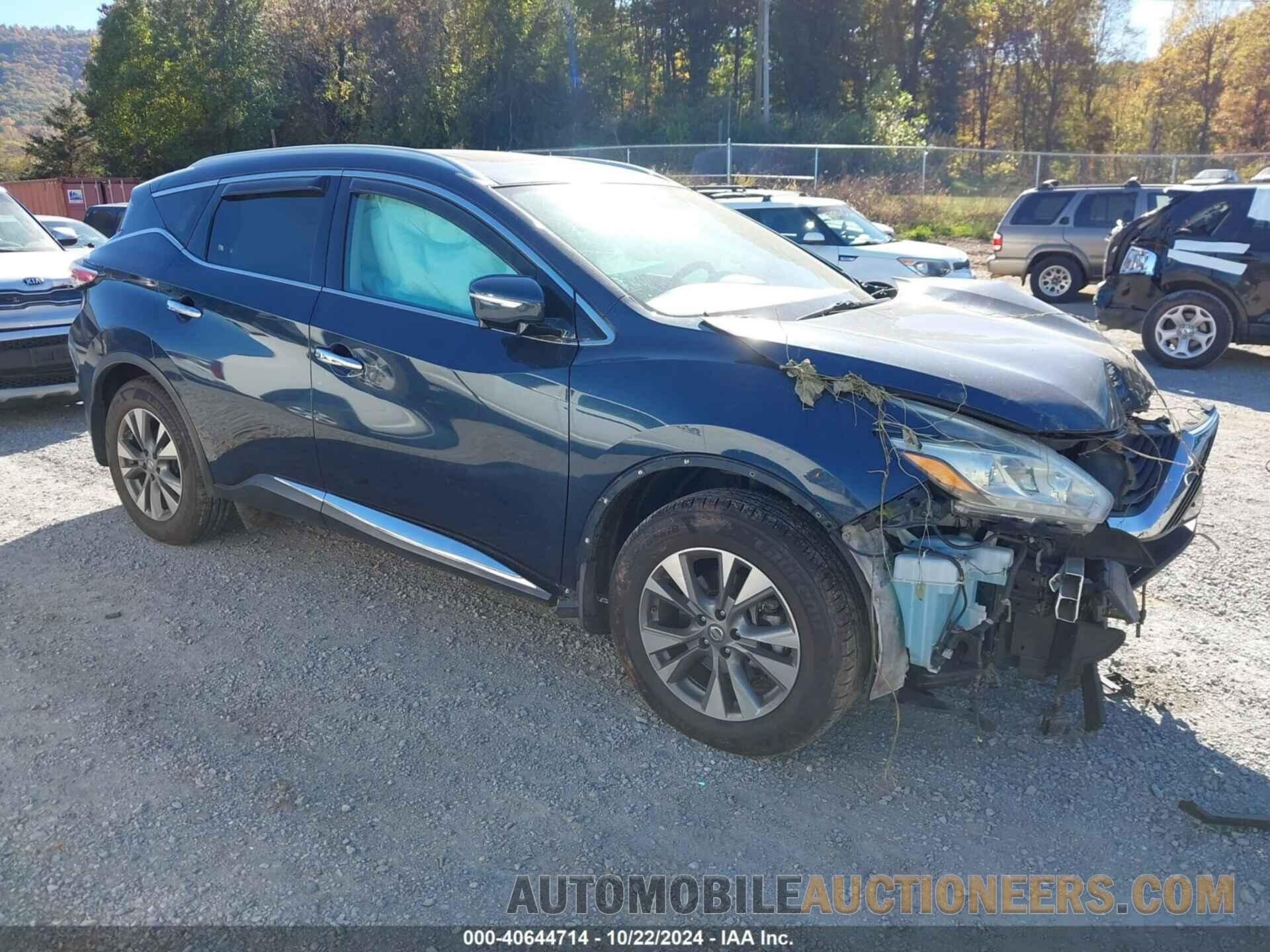 5N1AZ2MHXFN269331 NISSAN MURANO 2015