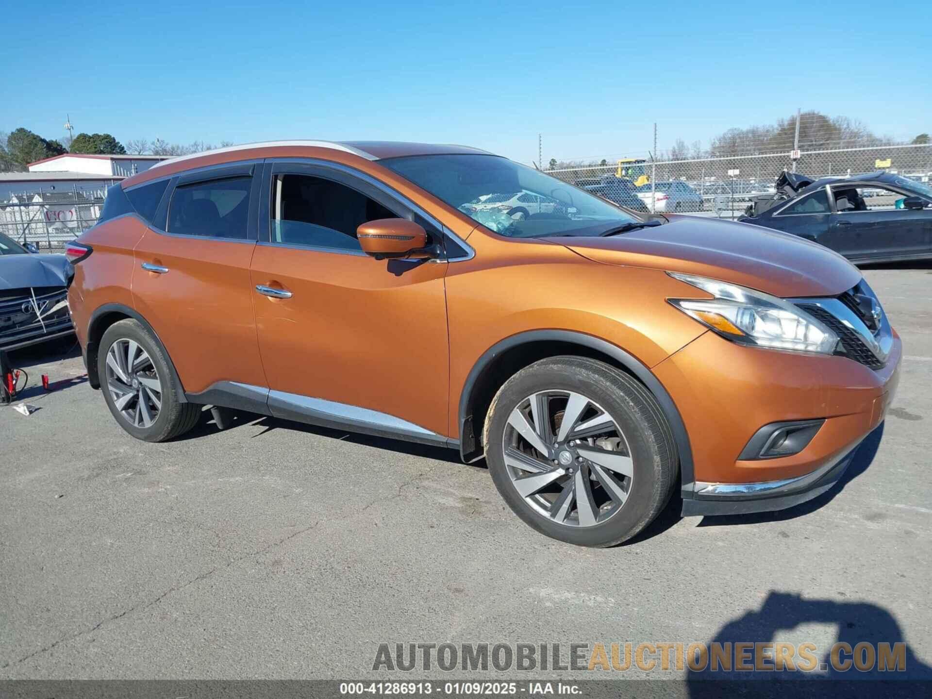 5N1AZ2MHXFN286467 NISSAN MURANO 2015