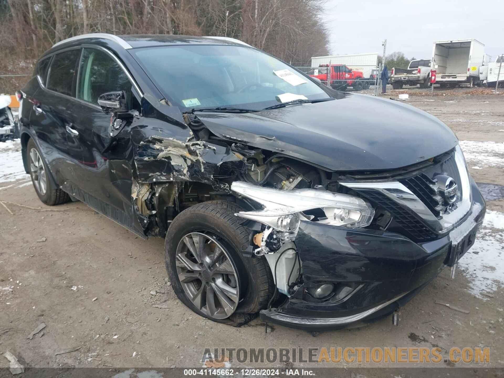 5N1AZ2MHXHN168986 NISSAN MURANO 2017