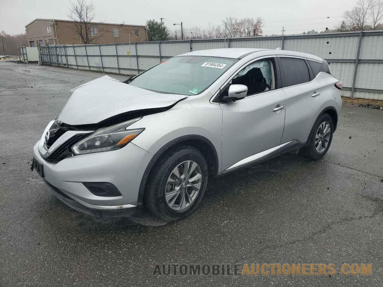 5N1AZ2MHXJN102072 NISSAN MURANO 2018