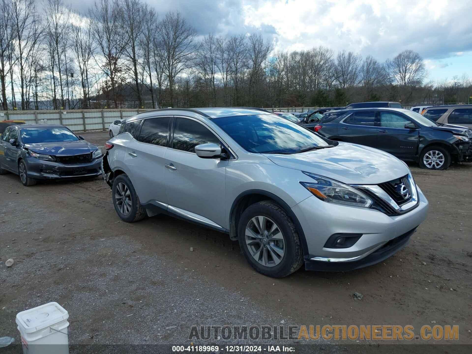 5N1AZ2MHXJN113122 NISSAN MURANO 2018