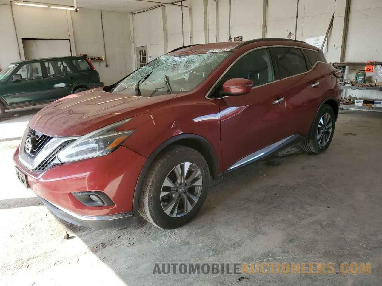 5N1AZ2MHXJN120958 NISSAN MURANO 2018