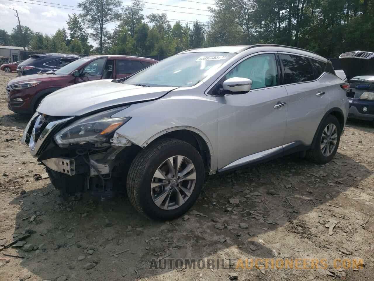 5N1AZ2MHXJN126470 NISSAN MURANO 2018