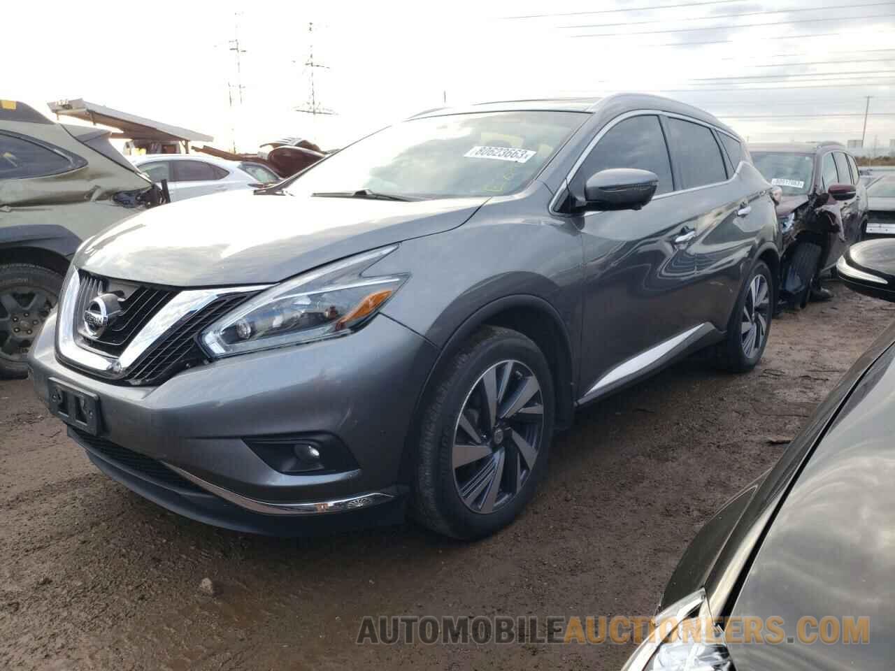 5N1AZ2MHXJN153085 NISSAN MURANO 2018