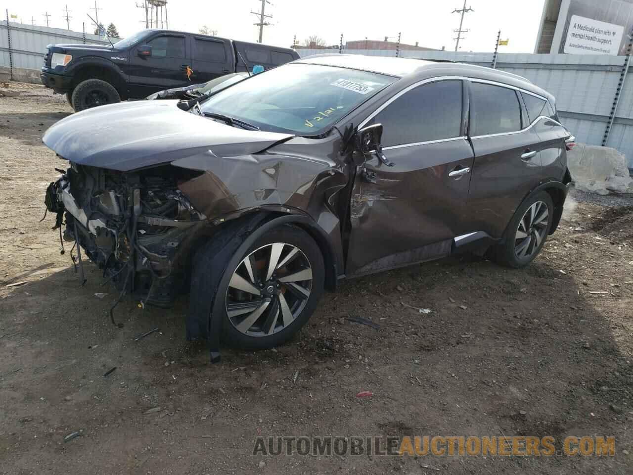 5N1AZ2MHXJN165947 NISSAN MURANO 2018