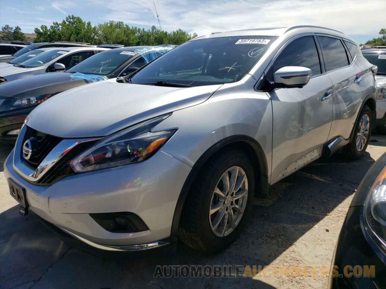 5N1AZ2MHXJN174146 NISSAN MURANO 2018