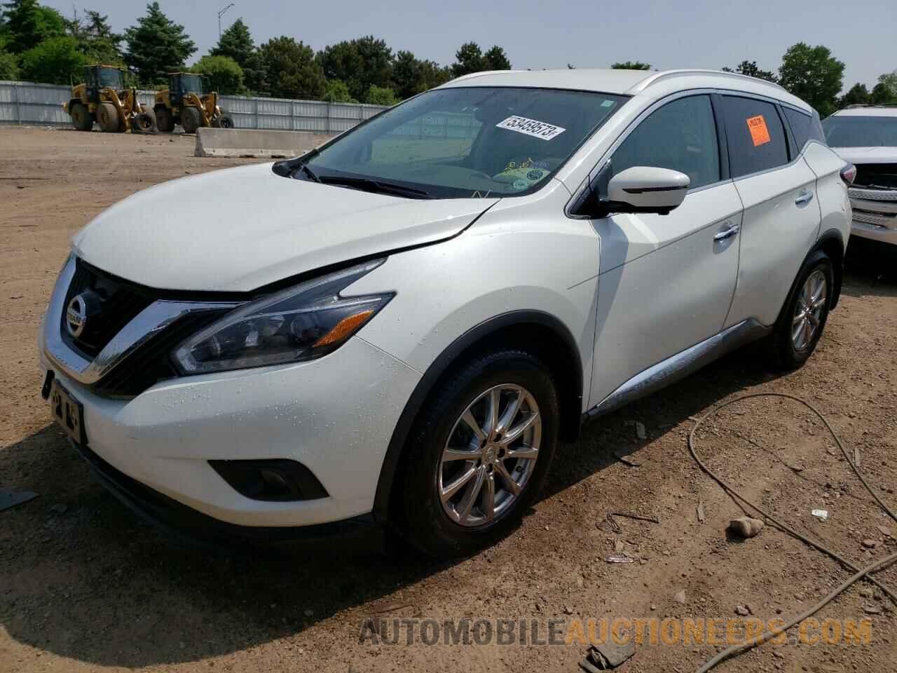 5N1AZ2MHXJN177662 NISSAN MURANO 2018