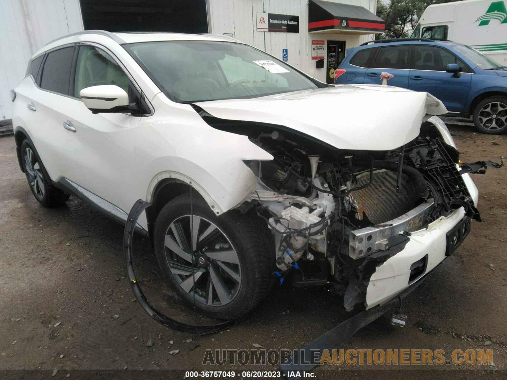 5N1AZ2MHXJN184756 NISSAN MURANO 2018