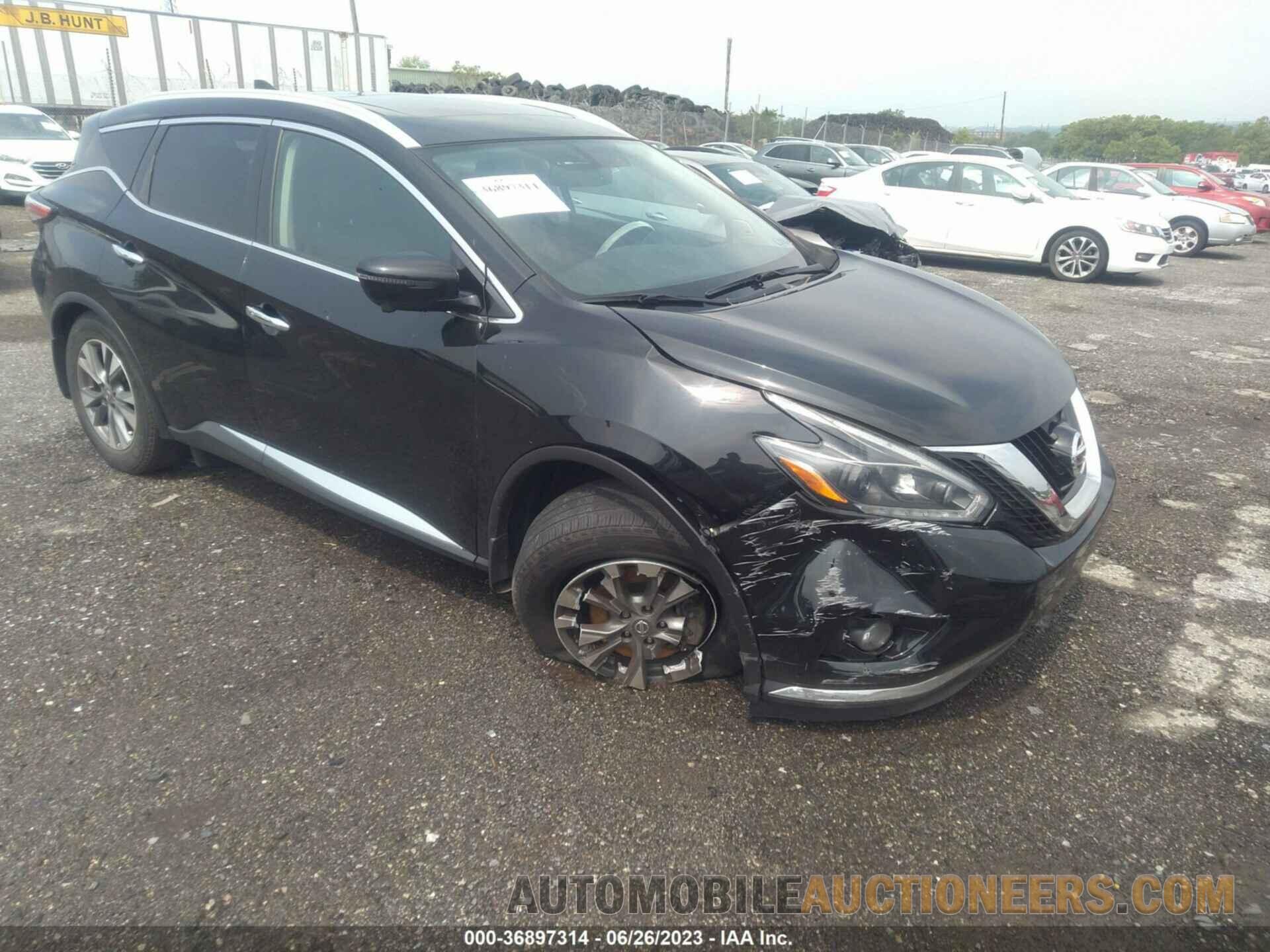 5N1AZ2MHXJN195126 NISSAN MURANO 2018