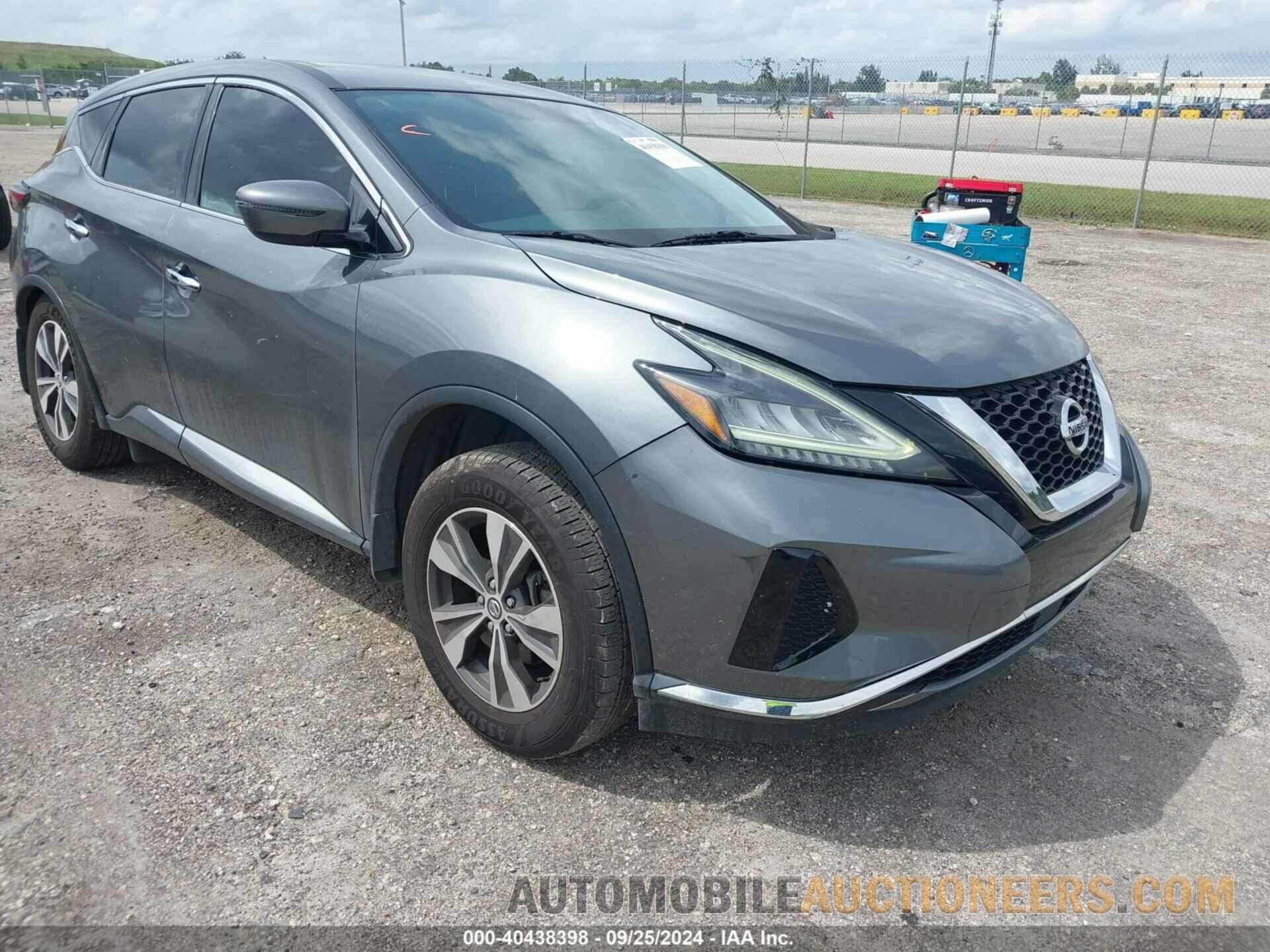 5N1AZ2MJ4KN161588 NISSAN MURANO 2019