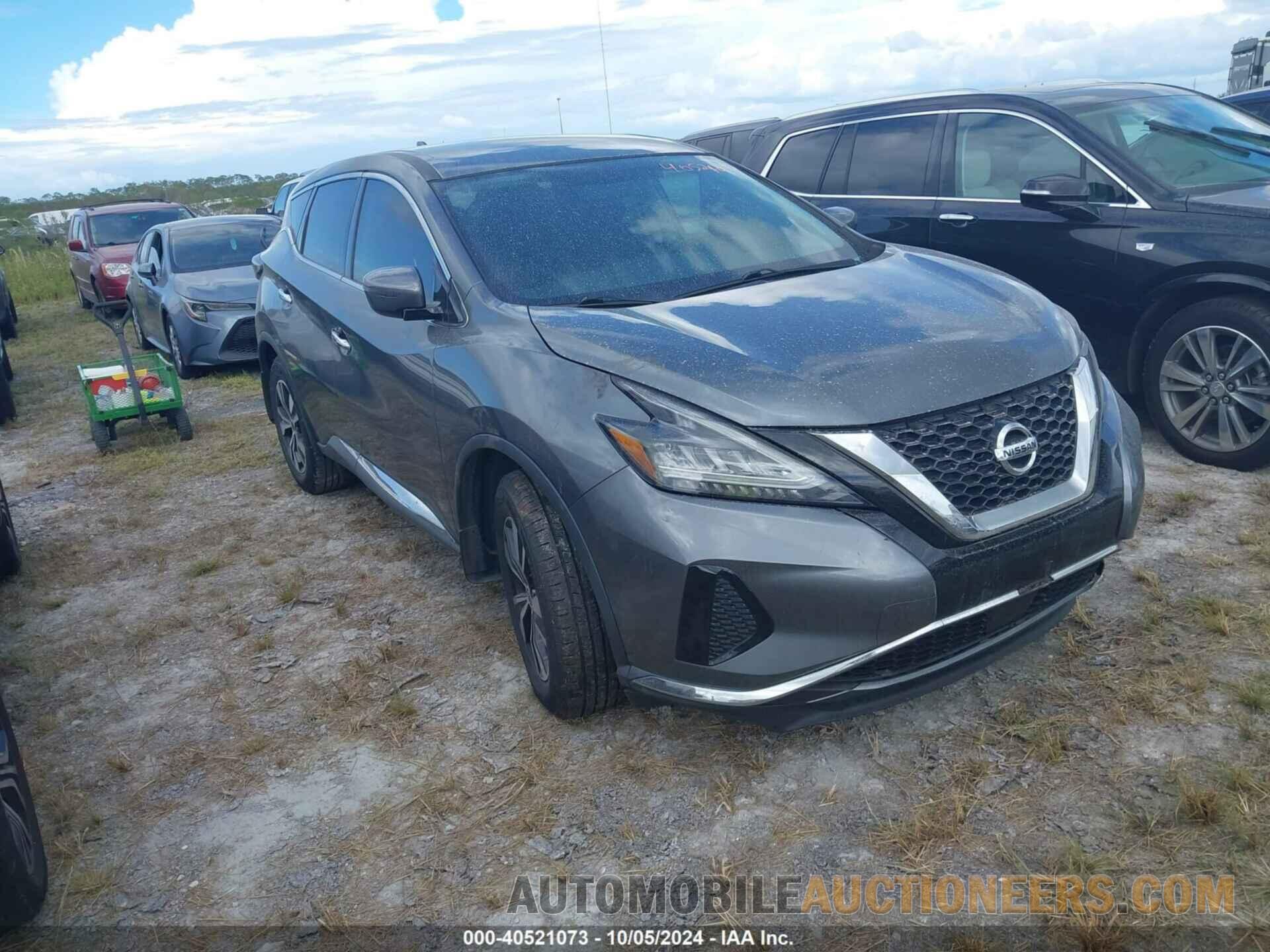 5N1AZ2MJ5KN154567 NISSAN MURANO 2019