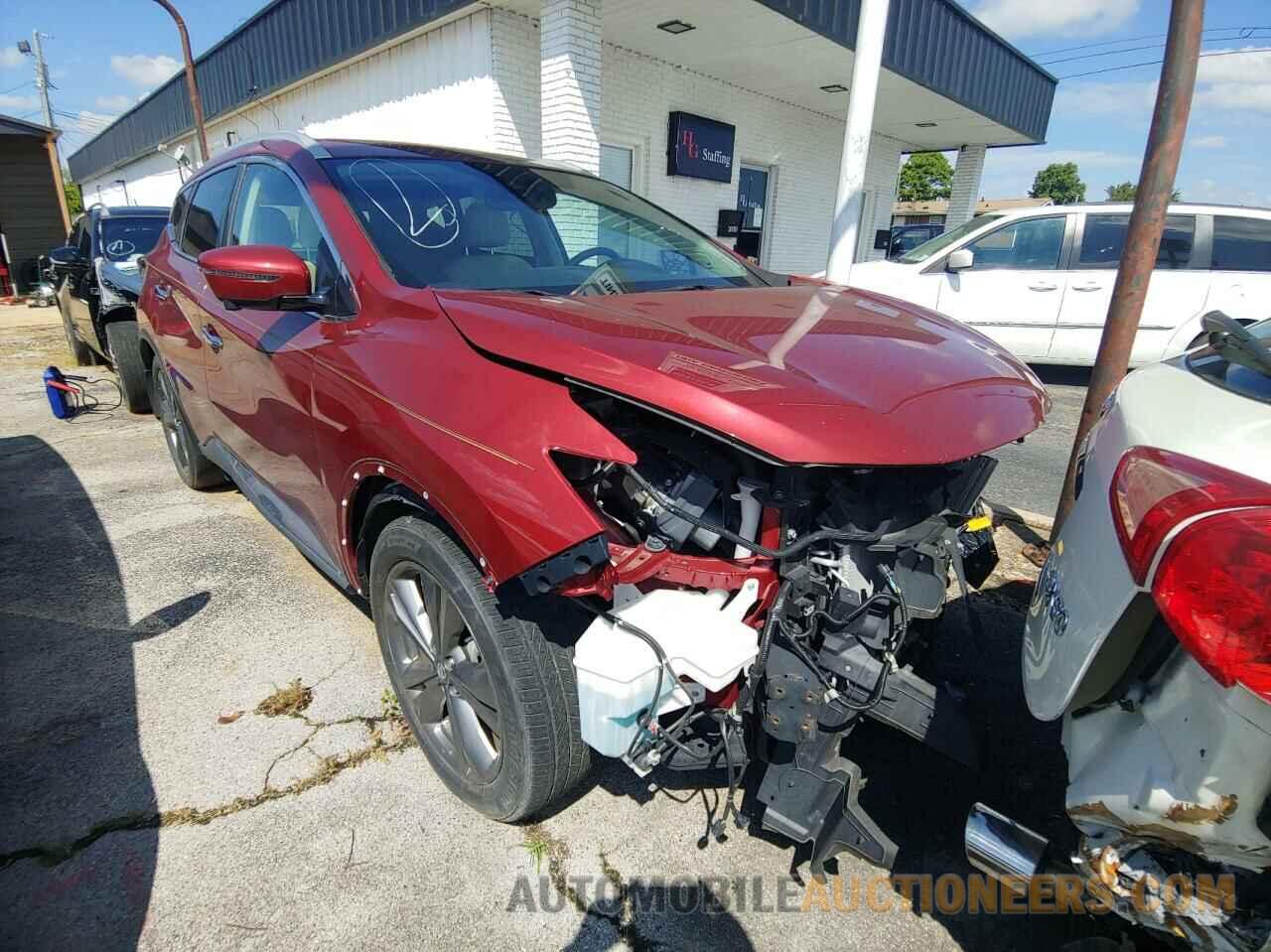 5N1AZ2MJ6KN142377 NISSAN MURANO 2019